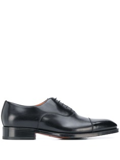 Santoni туфли на шнуровке