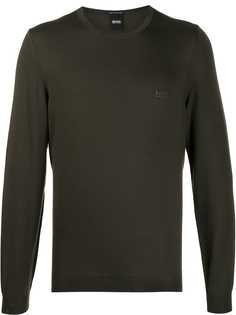 Boss Hugo Boss embroidered logo jumper