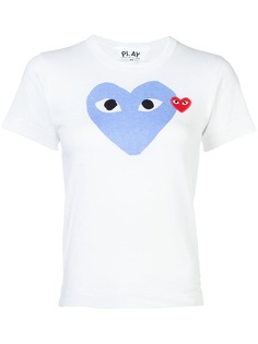 Comme Des Garçons Play футболка с сердцем