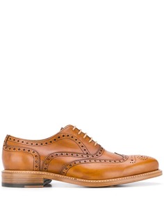 Berwick Shoes оксфорды с перфорацией
