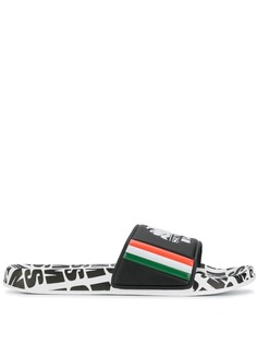 MSGM шлепанцы с логотипом