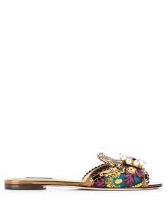 Dolce & Gabbana декорированные сандалии