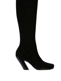 Ann Demeulemeester высокие сапоги Camoscio