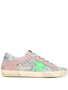 Golden Goose кроссовки Superstar с блестками