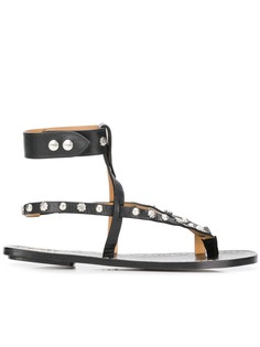 Isabel Marant сандалии с ремешками и заклепками