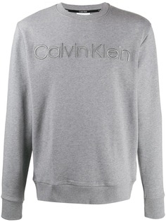 Calvin Klein толстовка с вышитым логотипом