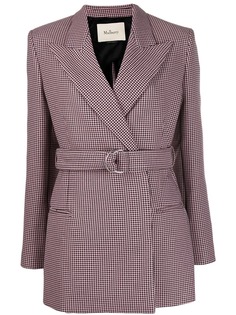 Mulberry жакет Elle в ломаную клетку