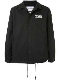 White Mountaineering logo print jacket