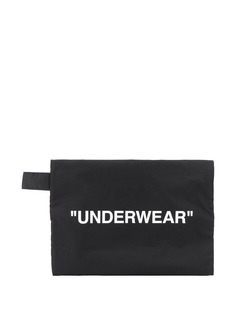 Off-White несессер с принтом
