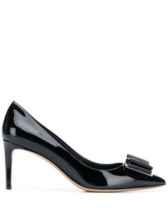 Salvatore Ferragamo туфли-лодочки с двойным бантом