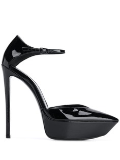 Saint Laurent туфли-лодочки Betty 110 на платформе