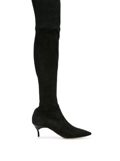 Casadei ботфорты с заостренным носком