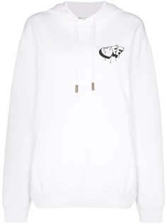 Off-White graffiti logo hoodie