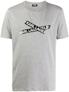 Karl Lagerfeld футболка с логотипом