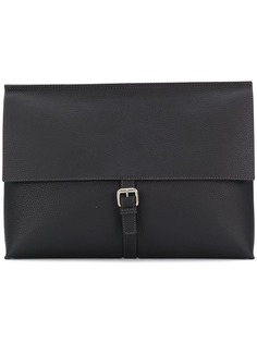 Orciani buckle-strap clutch