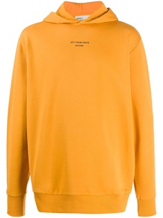 Drôle De Monsieur logo print hoodie