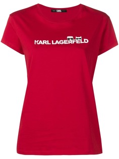Karl Lagerfeld футболка с логотипом