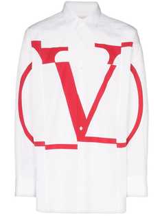 Valentino Go Logo print shirt