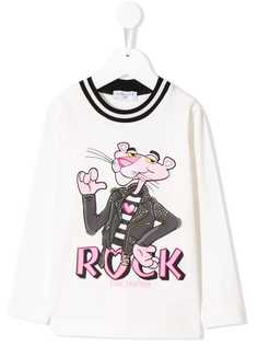 Monnalisa толстовка с принтом Pink Panther