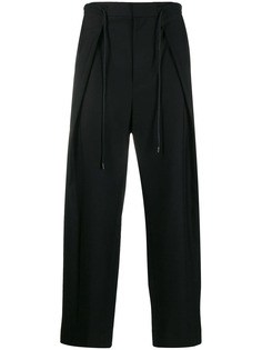 Juun.J layered tapered trousers