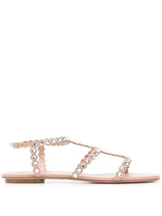 Aquazzura сандалии с кристаллами