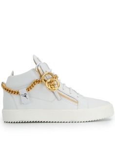 Giuseppe Zanotti высокие кеды