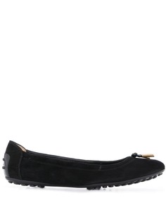 Tods балетки со складным задником Tod`S