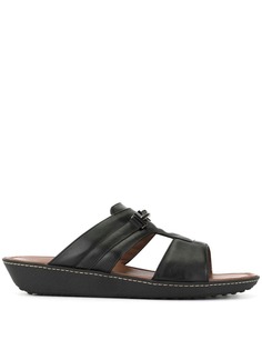 Tods сандалии с открытым носком и логотипом Tod`S