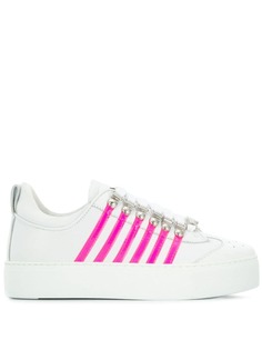 Dsquared2 кроссовки в полоску