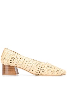 Miista туфли в технике кроше