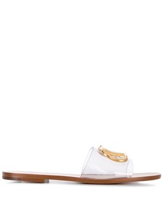 Valentino босоножки Valentino Garavani с логотипом Go Logo