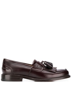 Berwick Shoes лоферы с кисточками