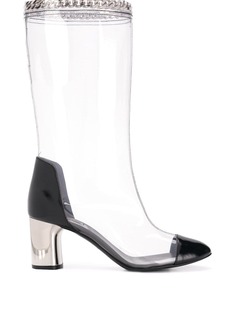Casadei ботильоны с цепочной отделкой
