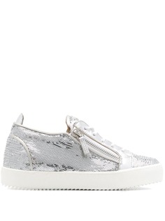Giuseppe Zanotti кроссовки Gail с блестками