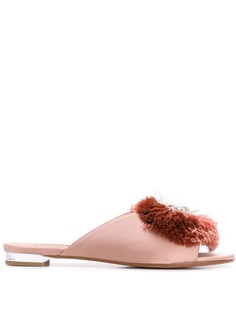 Aquazzura мюли Crystal Lotus