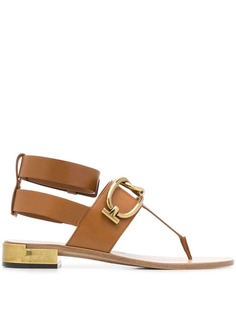 Tods босоножки с Т-образным ремешком Tod`S