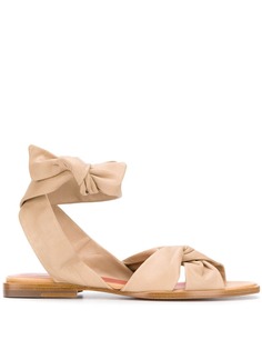 Santoni сандалии с узлами