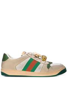 Gucci декорированные кроссовки Screener