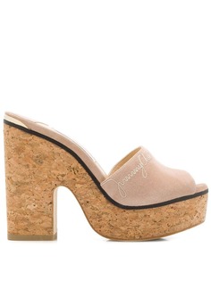 Jimmy Choo босоножки Deedee 125 на танкетке