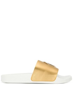 Giuseppe Zanotti шлепанцы с логотипом