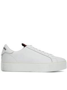 Dsquared2 кеды на платформе