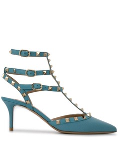 Valentino туфли Rockstud с ремешками