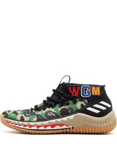 Adidas кроссовки Dame 4 из коллаборации с Bape