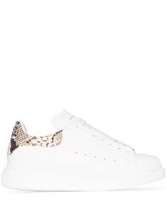 Alexander McQueen массивные кроссовки с контрастными вставками