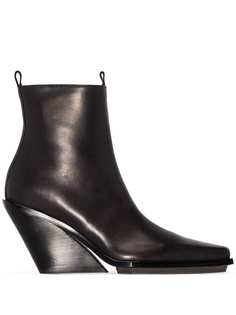 Ann Demeulemeester ботильоны с заостренным носком