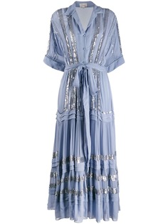 Temperley London коктейльное платье Sky