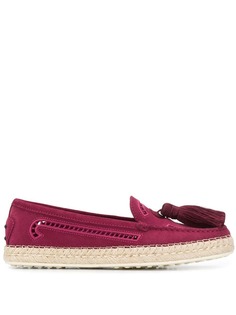 Tods лоферы с кисточками Tod`S