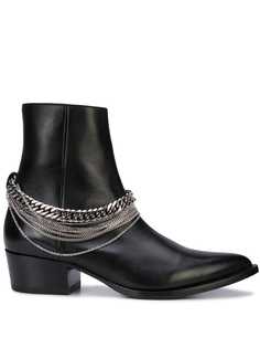 Amiri ковбойские ботинки
