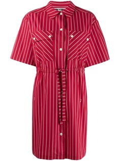 McQ Alexander McQueen платье с поясом на шнурке