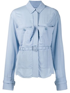 Jacquemus рубашка La chemise Enna с поясом